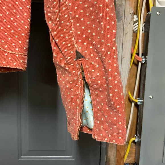 Fossil brand Cora/terracotta corduroy jacket sz S - Picture 6 of 8